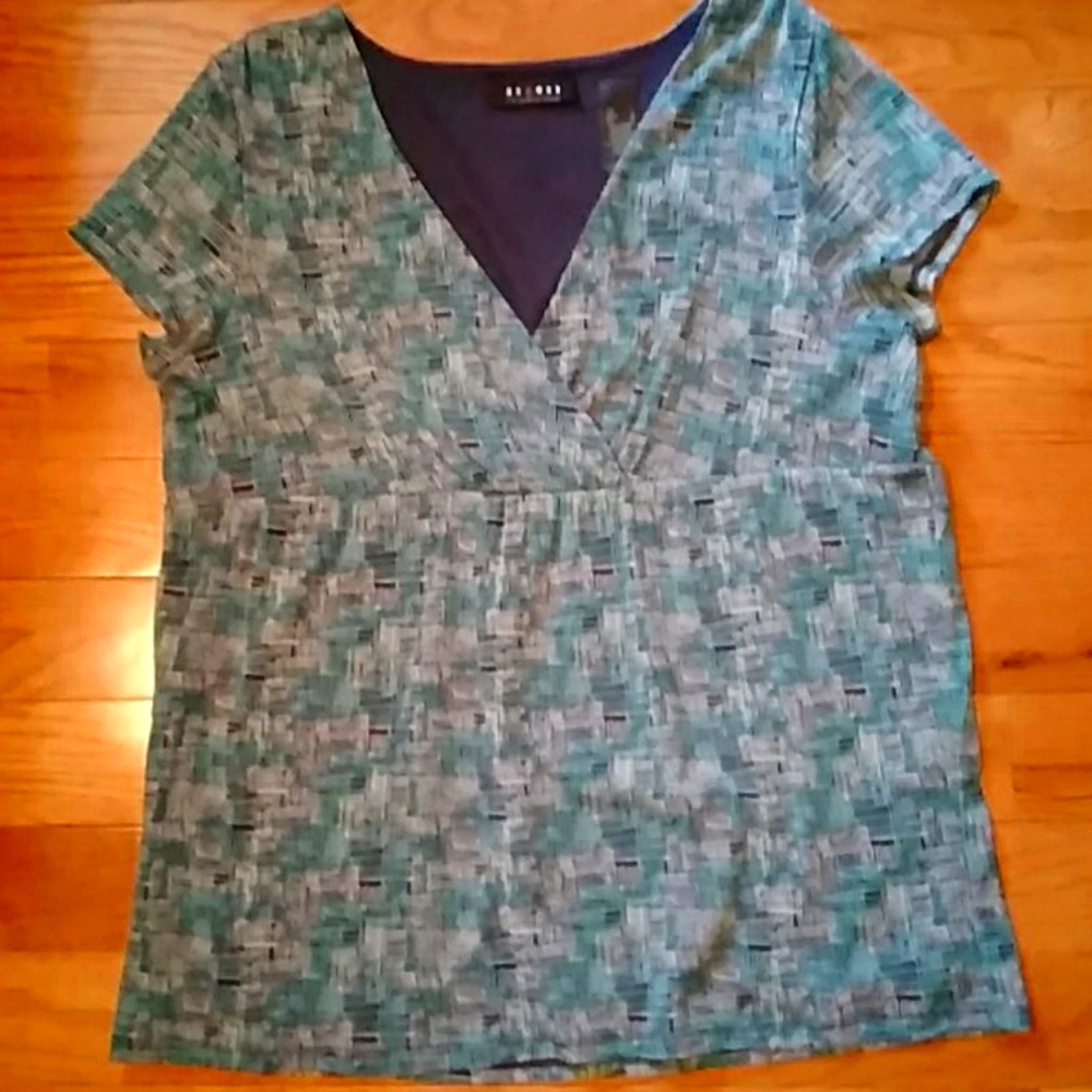 Axcess Blouse Shirt Sz Large